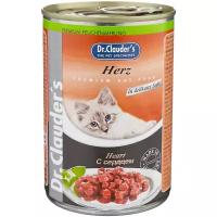 Консервы dr.clauder`s для кошек сердце premium cat food heart 415г