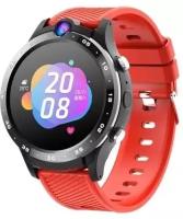 Детские умные смарт-часы Smart Baby Watch Y33 4G с поддержкой Wi-Fi и GPS, с видеозвонком и HD камерой (красный)