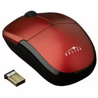 Беспроводная компактная мышь OKLICK 575SW+ Wireless Optical Mouse Red USB