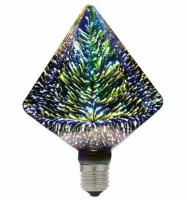 Светодиодная декоративная лампа 3D Фейверк, 4W, RGB, E27, D90