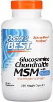 Капсулы Doctor's Best Glucosamine, Chondroitin with MSM OptiMSM, 480 г, 360 шт