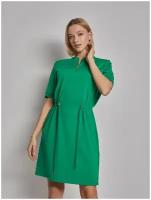 Платье-футболка с кулиской, цвет Зеленый, размер S 023138139151