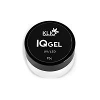 Гель KLIO Professional гель IQ gel трехфазный конструирующий для моделирования и укрепления