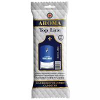 Салфетки влажные Aroma-Topline 30шт с ароматом мужского парфюма Blue Label