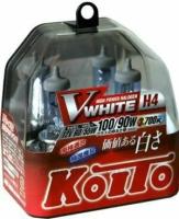 KOITO P0746W Лампа высокотемпературная Whitebeam H4 12V 60/55W (100/90W) 3700K (комплект 2 шт.)