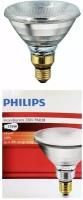 Лампа Накаливания Philips Инфракрасная Софит Par38 175Вт E27 230-250В прозрачная. Для обогрева теплиц, уп. 1шт