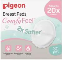 Вкладыши для бюстгальтера PIGEON с алоэ Comfy Feel Breast Pads, 30 шт