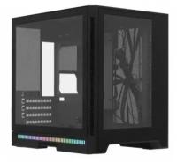 Корпус 1STPLAYER STEAM PUNK SP6 SP6-G-BK черный (Mini-Tower. Micro-ATX. Mini-ITX. USB 3.2 Gen1 Type-A)