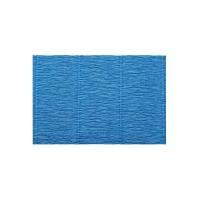 Цветная бумага крепированная гофрированная в рулоне BLUMENTAG, 50х250 см, 1 л., светло-синий
