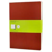 Блокнот Moleskine CAHIER JOURNAL CH123 19х25 см обложка картон 120 стр. без линовки, клюквенный (3 шт)