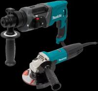 Набор перфоратор и УШМ Makita DK0120