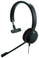 Jabra EVOLVE 20 MS Mono [4993-823-109] - ПК-гарнитура, USB, звук Hi-Fi