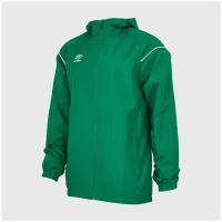 Ветровка Umbro Hooded Shower Jacket 65299U-GRB, р-р XXL, Зеленый