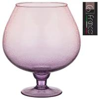 Ваза napolion "Violet pink drops" H=26 см