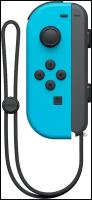 Геймпад Nintendo Joy Con controller (L), neon blue