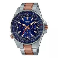 Наручные часы CASIO Collection MTP-SW320RG-2A, серебряный, синий