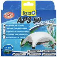Компрессор Tetra APS 50 для аквариума 10 - 60 л (50 л/ч, 2 Вт, 1 канал, регулируемый), белый
