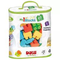 Конструктор Dolu Большие цветные блоки 5019, 60 дет