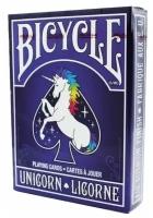 Карты игральные 54 шт. Bicycle Unicorn, Licorne, пластиковое покрытие