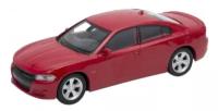 Легковой автомобиль Welly 2016 Dodge Charger R/T (43742) 1:38, 12 см, красный