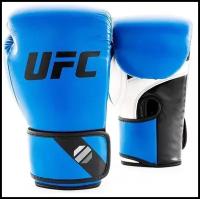 Перчатки UFC PRO FITNESS тренировочные для спарринга 6 унций (синие)