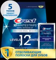 Crest 3D Whitestrips Professional Bright – Отбеливающие полоски для зубов – Новинка 2023