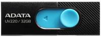 USB накопитель ADATA 32GB USB2.0 AUV220-32G-RBKBL Black/blue