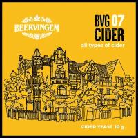 Дрожжи Beervingem для сидра "Cider BVG-07", 10 г