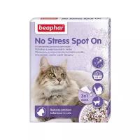 Капли Beaphar No Stress Spot On для кошек, 1 мл, 3шт. в уп