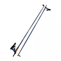 Палки лыжные Stc Cyber деколь гибрид 60/40, 155 см, синий
