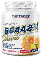 Be First BCAA 2:1:1 Classic Powder 200 гр (Be First) Апельсин