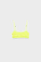 Лиф bond - eye strap saint crop eco sunny lime для женщин цвет зеленый