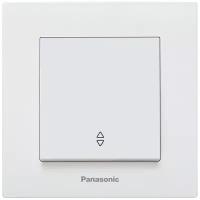 Переключатель Panasonic Karre Plus скрыт. 1кл. IP20 белый упак.1шт WKTC00032WH-RU