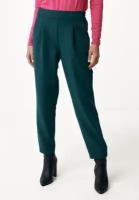 Брюки женские Tapered pants; цв.Dark Green; р.M