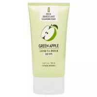 Etude пенка для умывания с соком зеленого яблока Fresh Squeeze Juice Cleansing Foam Green Apple