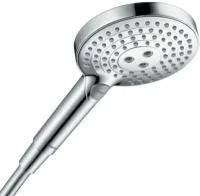 Лейка для душа hansgrohe Raindance Select S 120 3jet 26014000 хром хром круглая 125 мм