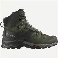 Ботинки Salomon QUEST 4 GTX, размер RU 43 UK 9.5 US 10, зеленый