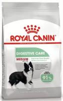 Royal Canin Medium Digestive Care для собак средних пород с чувствительной пищеварительной системой Курица, 3 кг