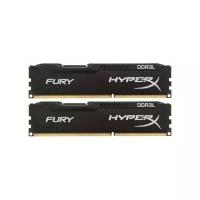 Kingston HyperX Fury (hx316lc10fbk2/8( DDR3 Dimm 8Gb KIT 2*4Gb (pc3-12800( CL10
