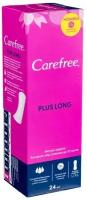 Carefree Прокладки ежедневные Plus Long, 24 шт в уп