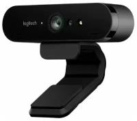Веб-камера Logitech Webcam BRIO, черный