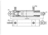 Ремкомплект гидроцилиндра аутригера VM10 (Шток 60, после 2006г)