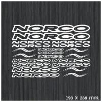 Набор стикеров на раму велосипеда "NORCO 2"