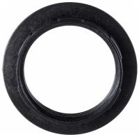 Кольцо для патрона Е27, термостойкий пластик, черный, TDM {SQ0335-0168}