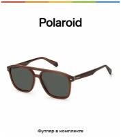 Солнцезащитные очки Polaroid Polaroid PLD 2118/S/X 09Q M9 PLD 2118/S/X 09Q M9, коричневый, бордовый