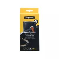 Набор Fellowes Screen Cleaner and Wipes чистящий спрей+сухие салфетки 20 шт