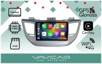 Магнитола Vaycar 09V3 для HYUNDAI Tucson 2016+ (Андроид, 3+32, 8 ядер, WiFi, BT, 4G, GPS, QLED 9")