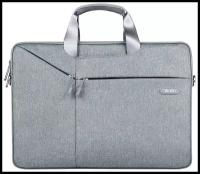 Сумка WiWu City Commuter Bag для ноутбуков 15.6" светло-серая (GM4229MB15.6)