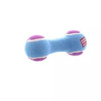 Гантель для собак GiGwi Dog Toys малая (75006), голубой/фиолетовый, 1шт