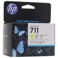 Картридж струйный HP 711 CZ136A желтый